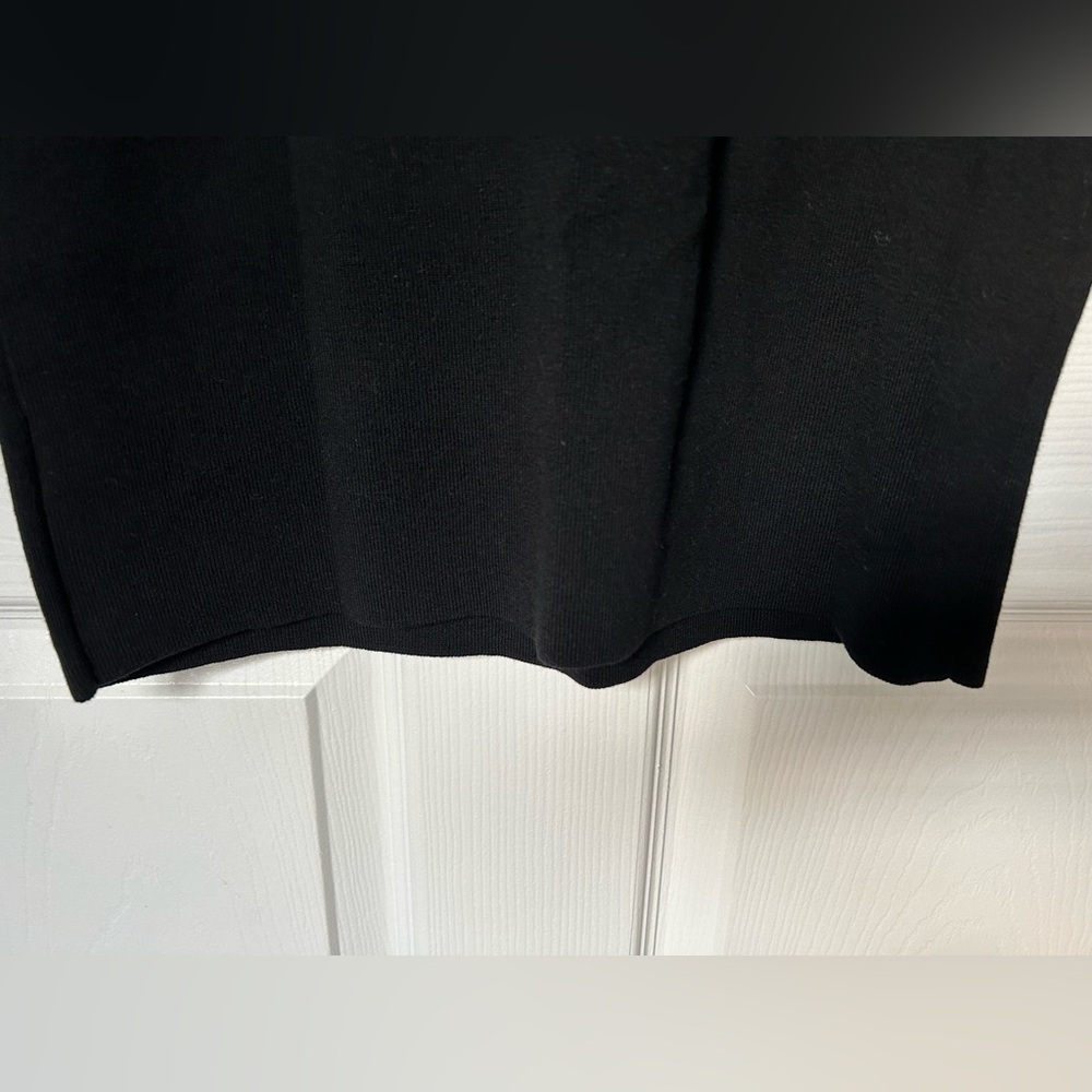 Talbots Black Sleeveless Mock Neck Top Size Petite Large NWT - Picture 3 of 11